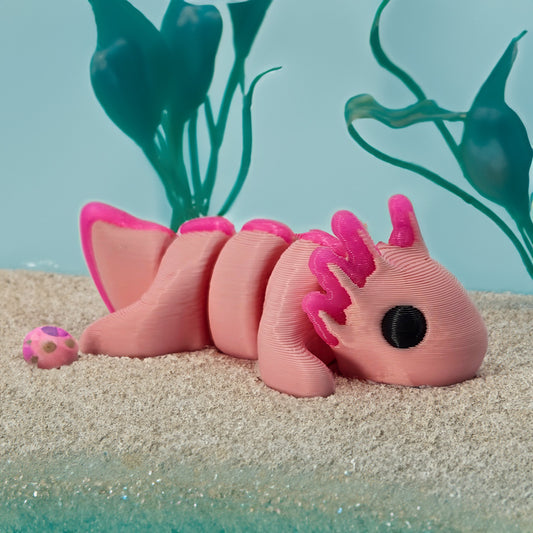 Pure Pals Axolotl Mini Flexi