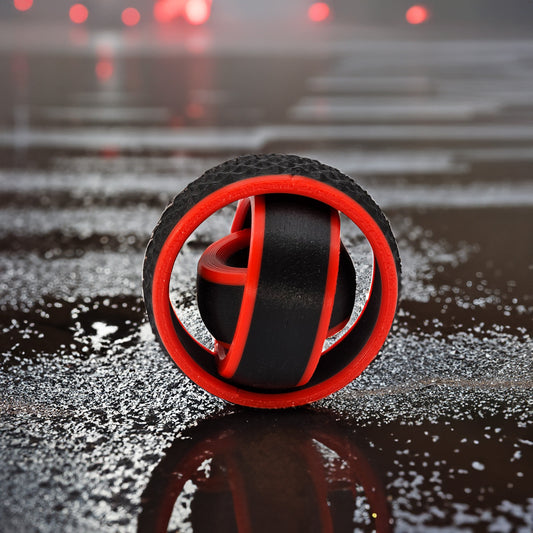 Gyro Spinner Black and Red