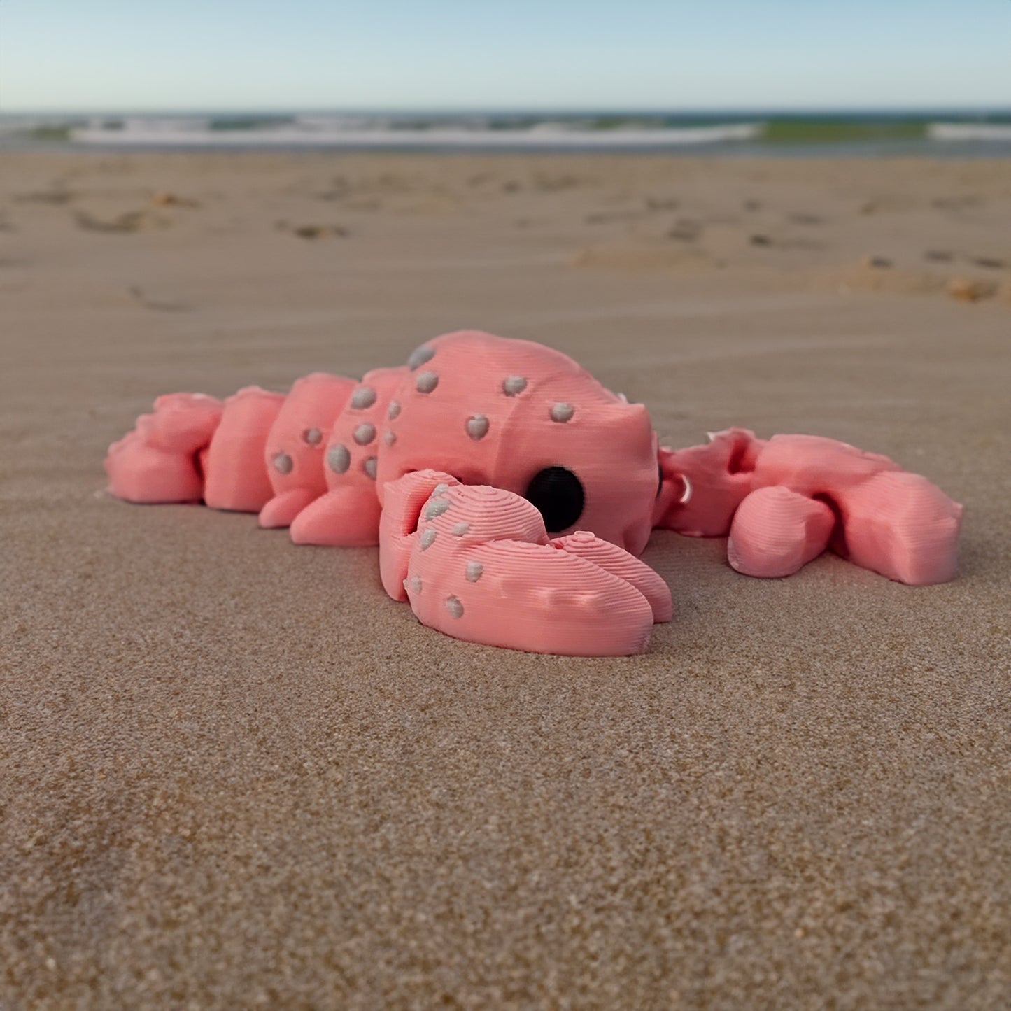 Pure Pals Pink Lobster Mini Flexi